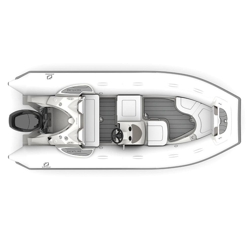 Außenborder-Schlauchboot - YACHTLINE 490 - ZODIAC - RIB / Seitenkonsole