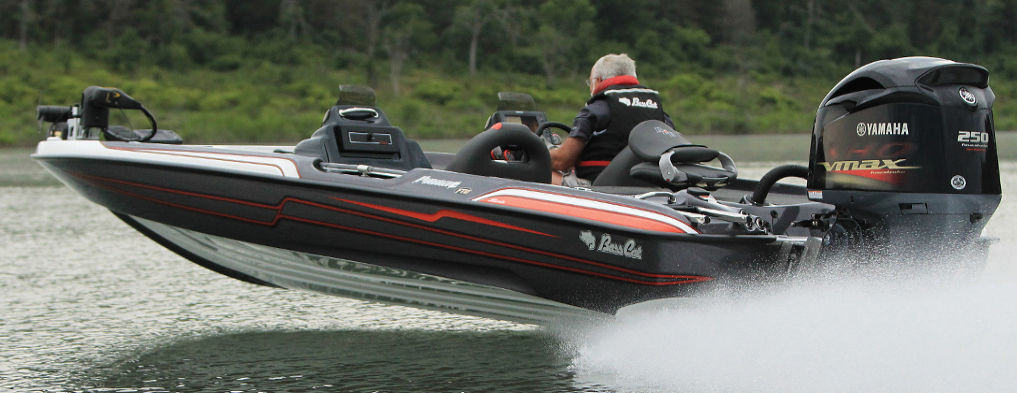 Bass-Boat / Außenborder - PUMA FTD - Bass Cat - mit Doppelkonsole