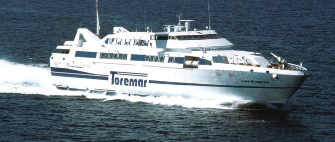 HochgeschwindigkeitsAutofähre AQUASTRADA TMV 70 Rodriquez