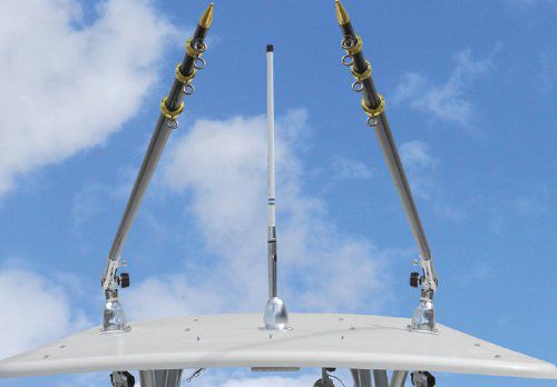 Marine VHF Antennenhalterung Aus Edelstahl 316 - Verstellbare Basishalterung Für Boot, Für Antennen Mit 22-25,4 Mm Durchmesser
