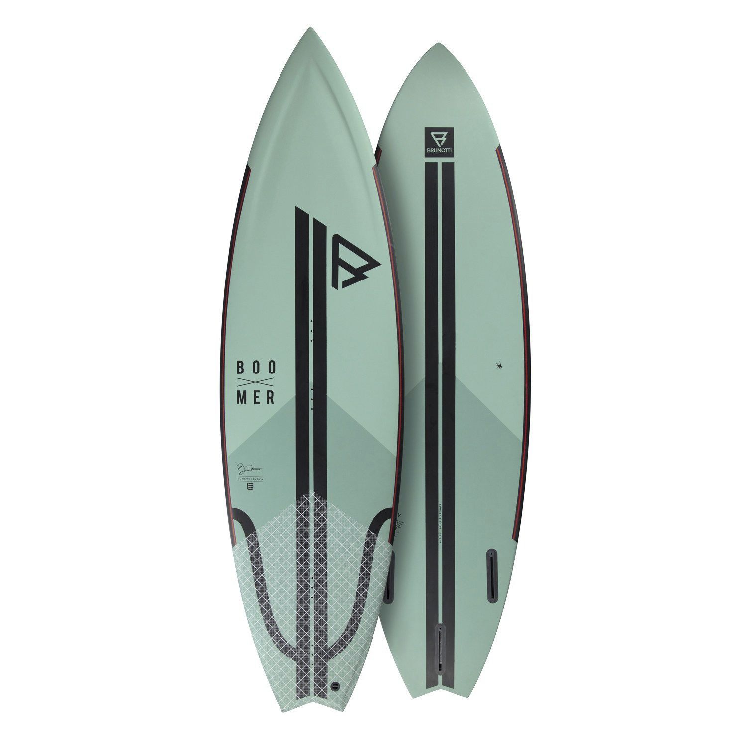 KiteBoard / Wege BOOMER Series Brunotti Wave / Tri Fin