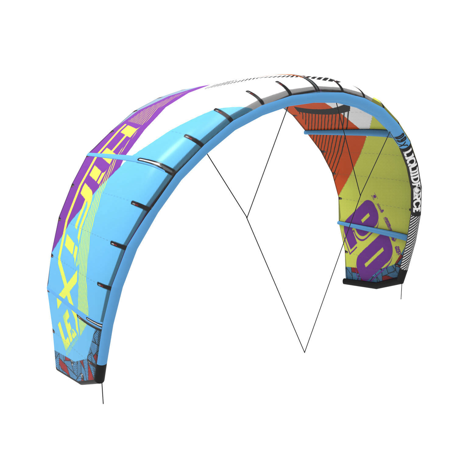 Kitesurf Kite C shape HIFI X Liquidforce Kites Freestyle