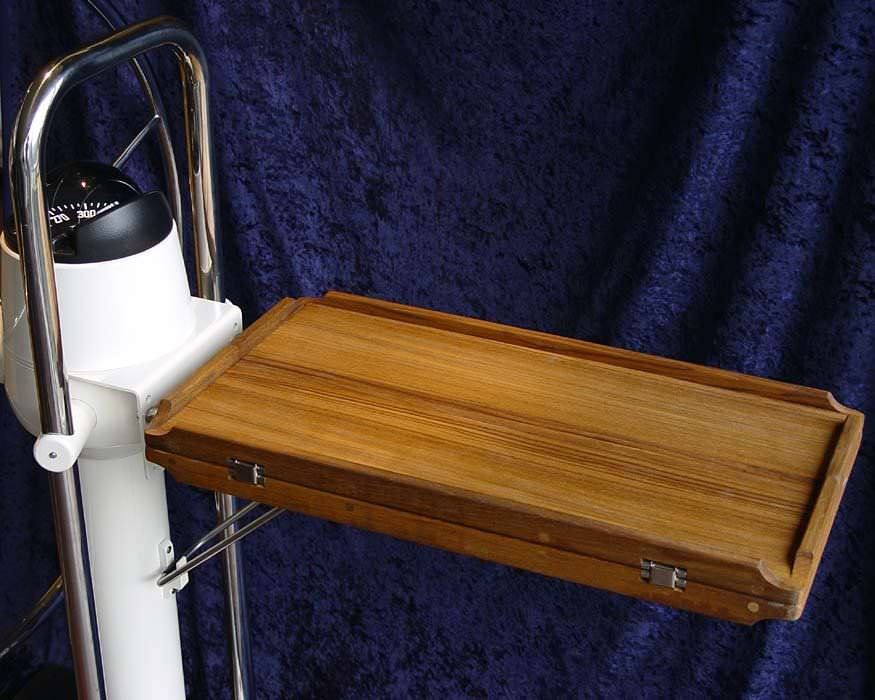 Stationärer Cockpittisch - 100 SERIES - Jefa - aus Teakholz