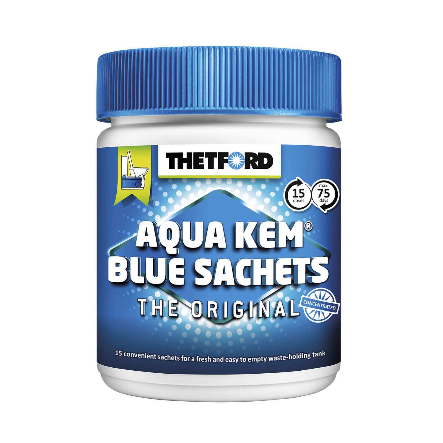 Reiniger für WC Aqua Kem® Blue Sachets Tecma Thetford Marine