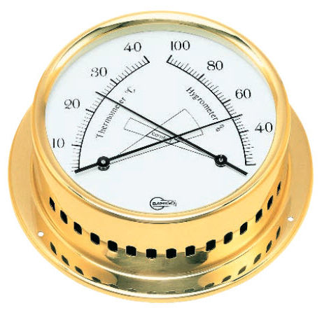Produktbild von Thermometer Aussen, 10 Cm Kabelloses Wandmontiertes Thermometer Und Hygrometer, Analoges Thermo-Hygrometer Geeignet Für Häuser, Gewächshäuser, Gärten