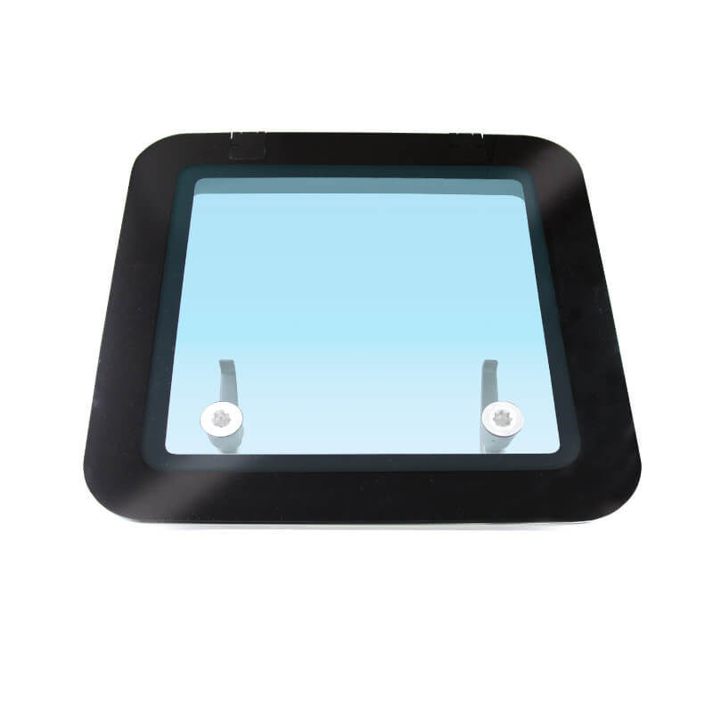 Marine Griff Schwarz - Rostfester Einlassgriff Für Boote & Yachten, Einfach Zu Montieren