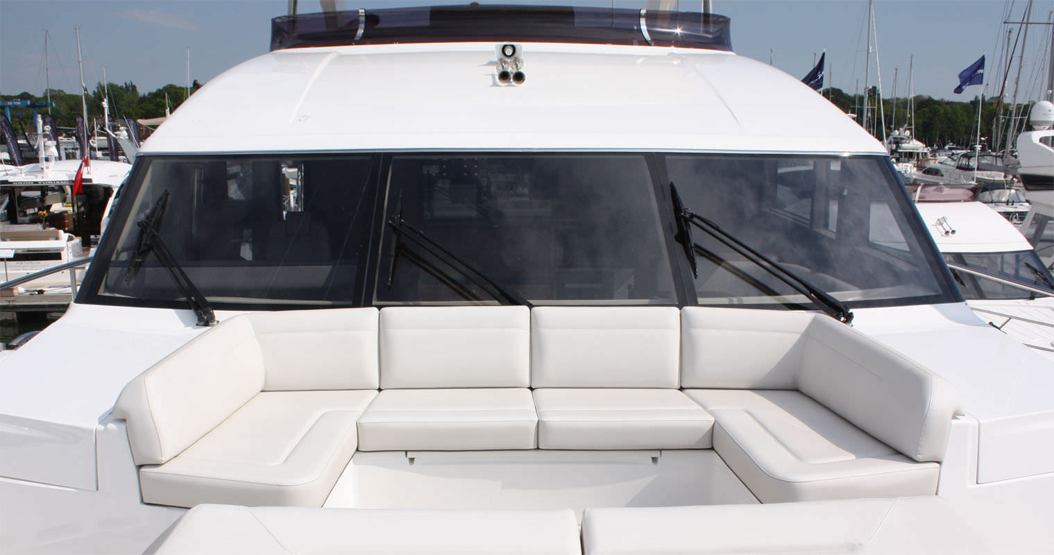 Kundenspezifischer Windschutzscheibe Trend Marine Products für Boote