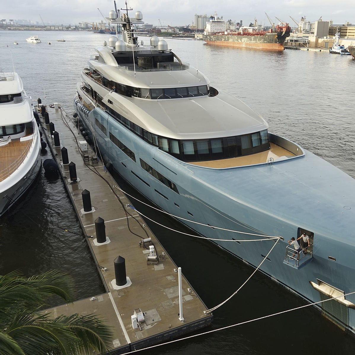 Schwimmender Ponton - SF2000 series - SF Marina - Anker / für