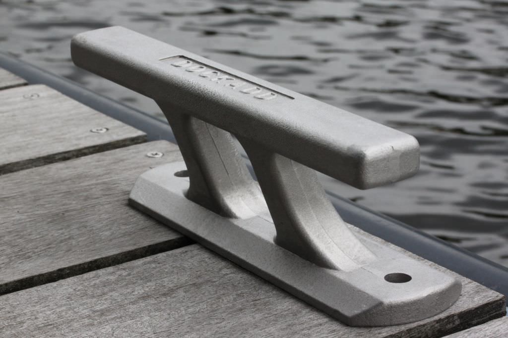 ARBO-INOX Klampe Edelstahl A4 – 200 Mm Lang, 4 Bohrungen, Für Boote & Yachten, Korrosionsbeständig