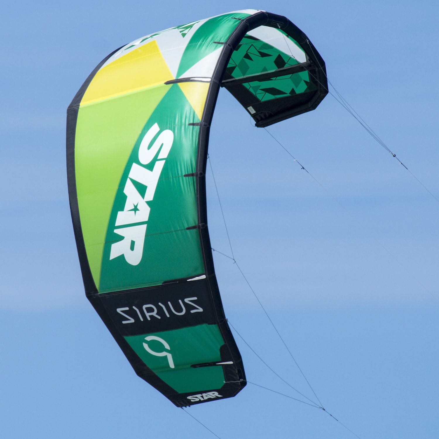 Kitesurf-Kite / C-shape - Sirius V1 - Star kites - Hybrid / Freeride ...