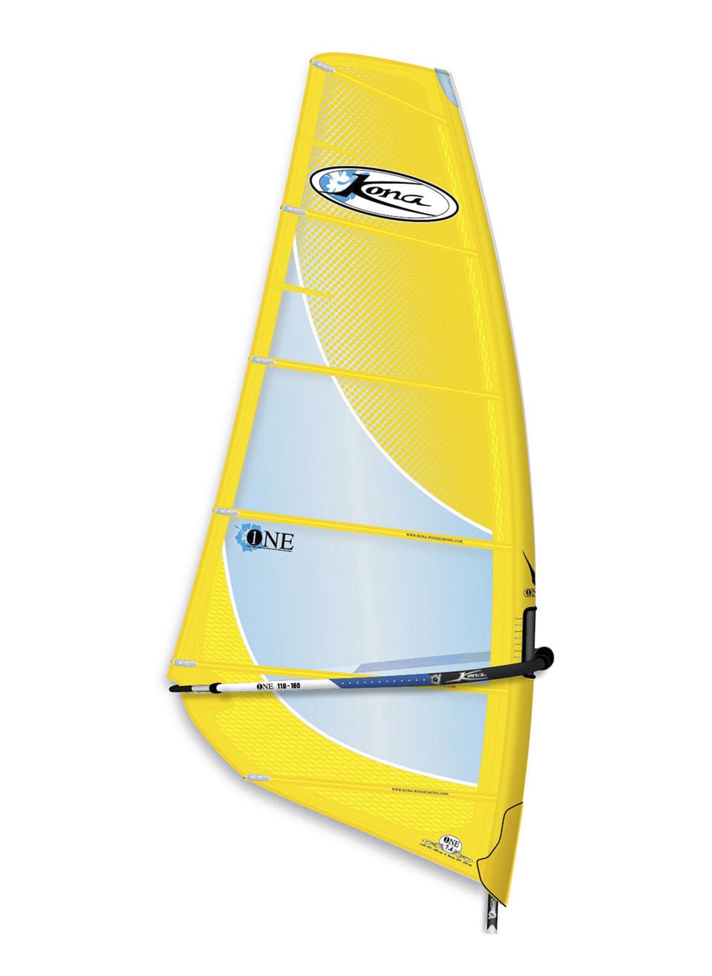 WindsurfSegel / One Design 7.4 Kona Windsurfing 7 Segellatten