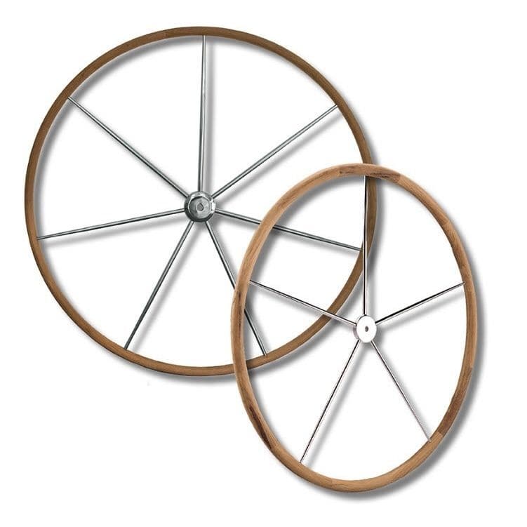 Steuerrad für Segelboote - Edson Marine - aus Teakholz