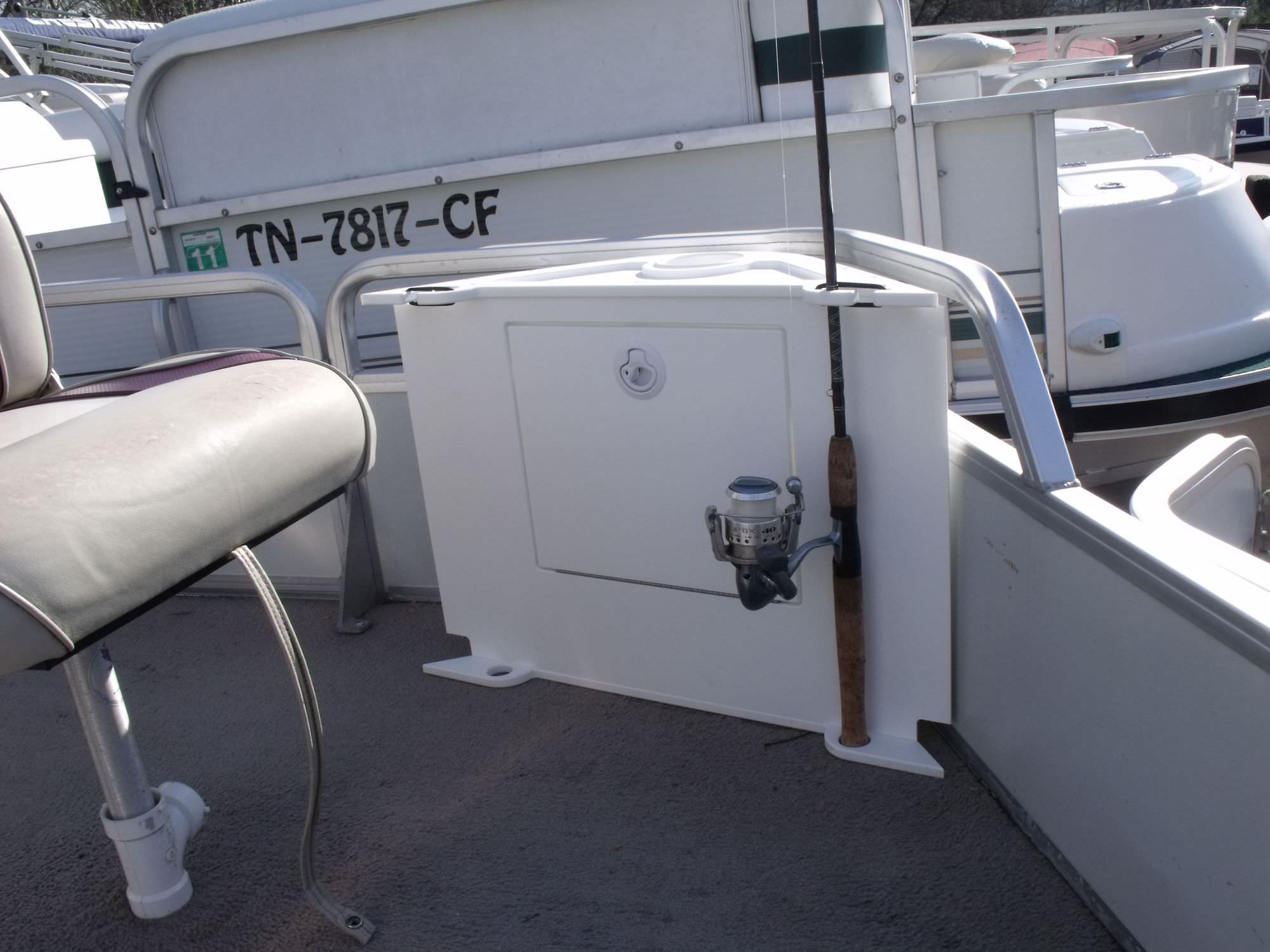 Rutenhalter für Boote Metal Moulding multipel / mit Schublade