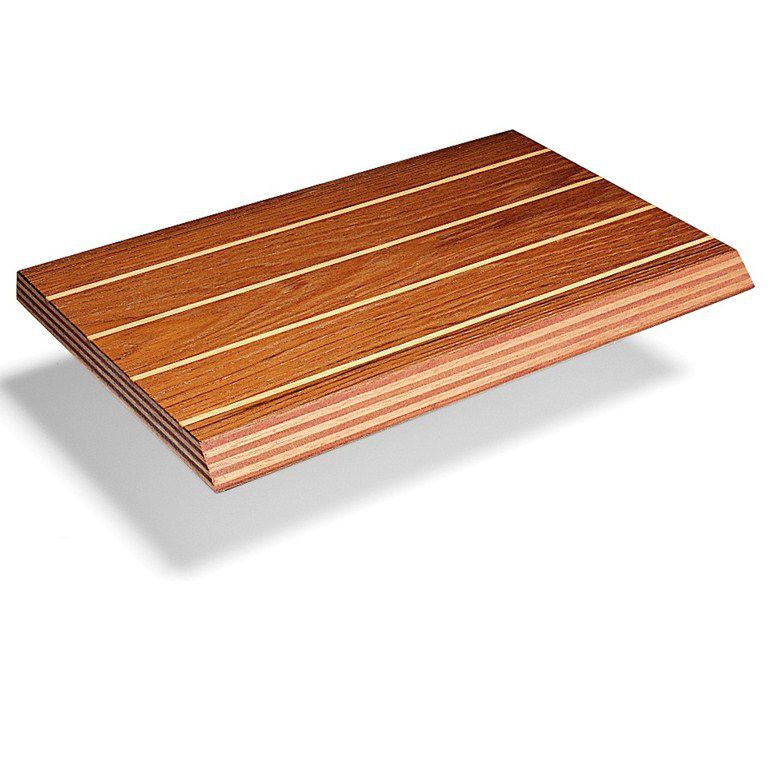 Dekorplatte - BELLOTTI SPA - Sperrholz / aus Teakholz