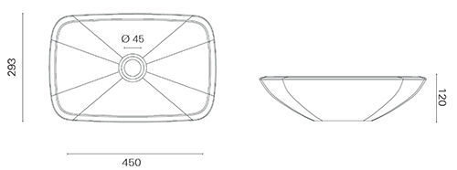 Rechteckiges Spülbecken - L.072 - Foresti & Suardi - für Boot
