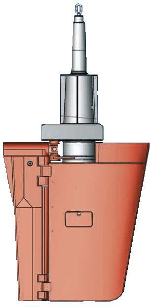 Ruder mit Klappe - FKSR - Becker Marine Systems - für Schiffe