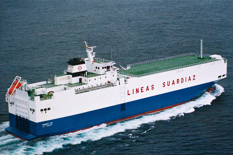 RoRoFrachtschiff TENERIFE CAR Hijos de J. Barreras