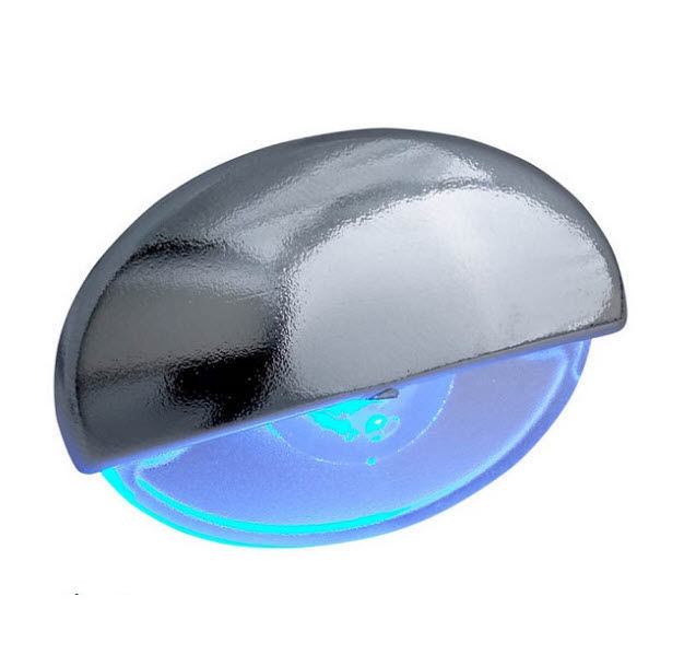 Servicelampe - Steplight Blue - Batsystem - für Boot / LED / aus Chrom