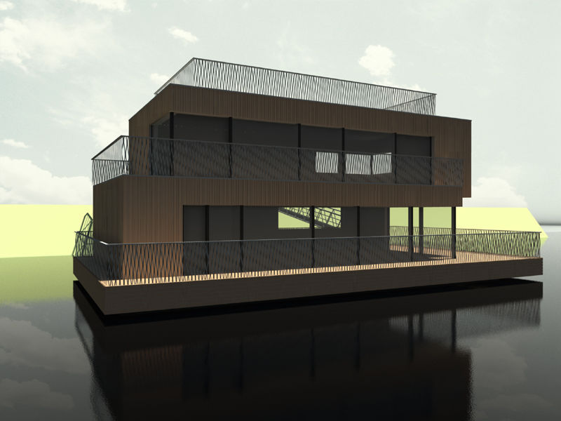 Schwimmendes Haus Pned 166 Mandl Living On Water Ltd