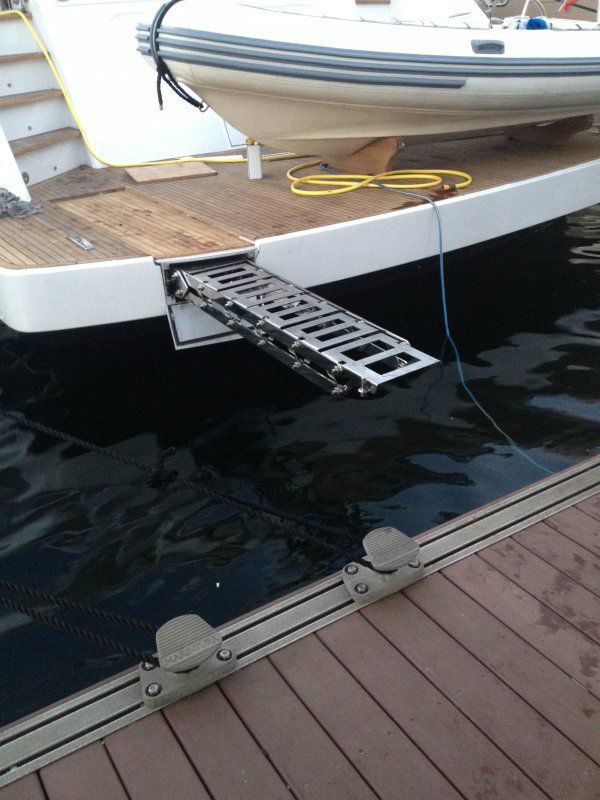 Gangway für Yachten - krommen stainless steel yacht accessories