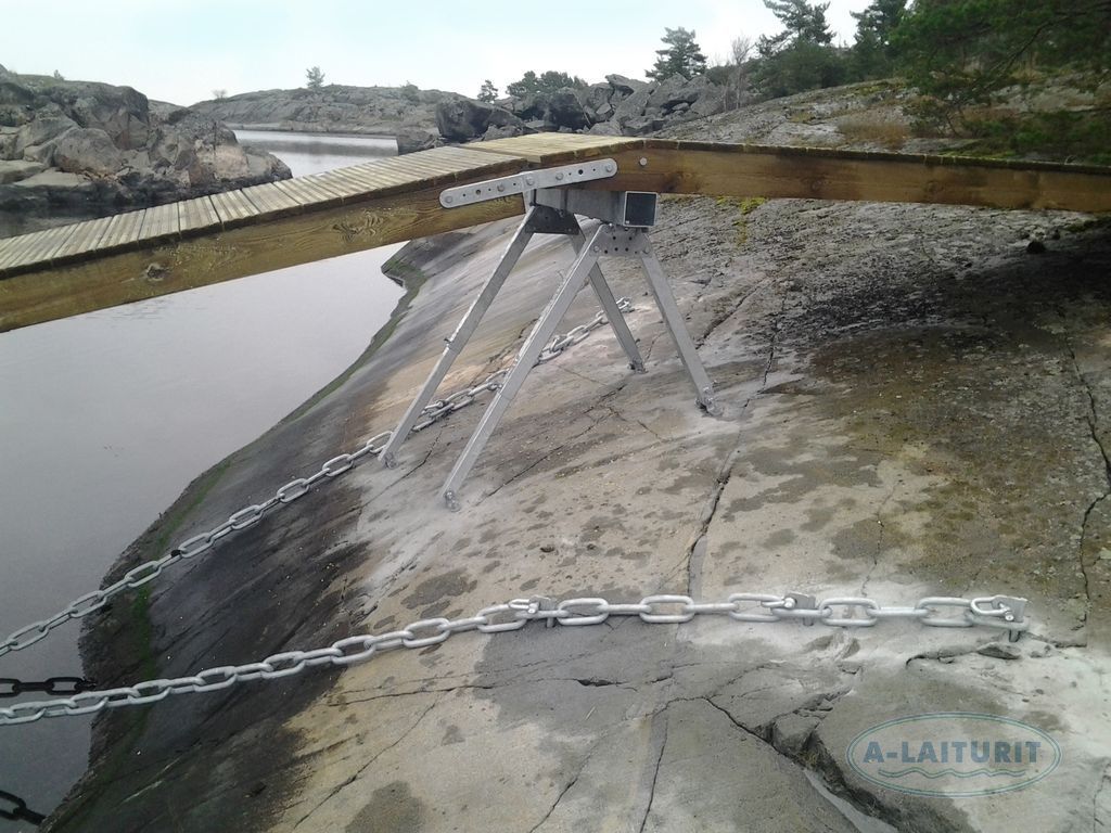 Befestigung für Schwimmstege - 010400 - A-Laiturit