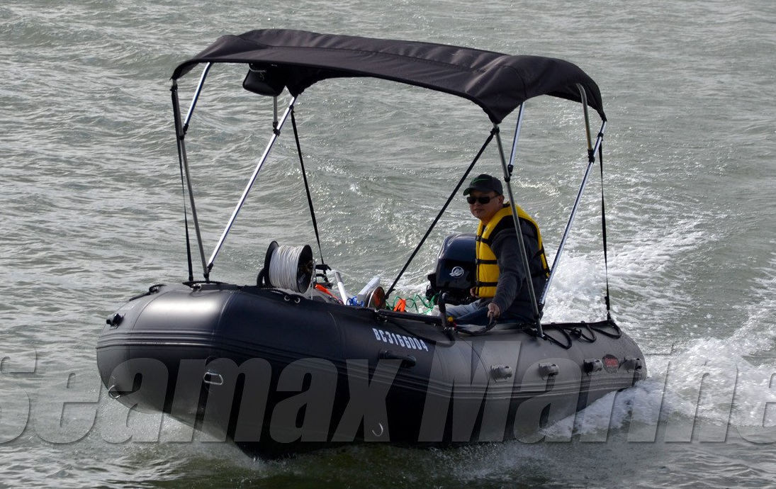 CUTICATE PVC-Markise / Bimini Top Halterung Für Schlauchboot, Kajak & SUP – Sonnenschutz Fürs Wasser