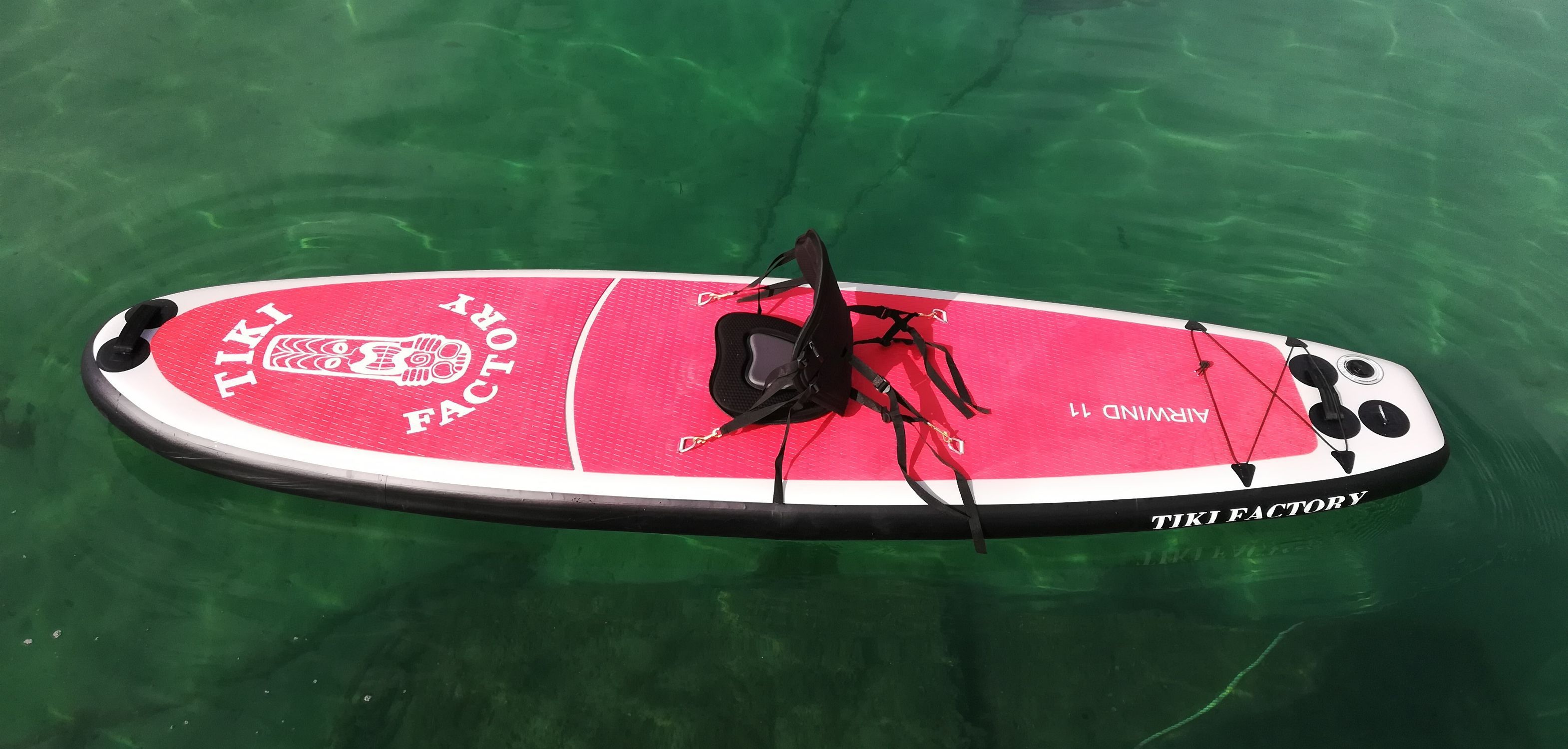Aufblasbares Standup PaddleBoard AIRWIND 11 lounge TIKI FACTORY
