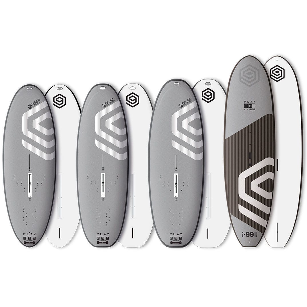 Sport-Windsurfboard - Play - I-99 - wind-sup / für Anfänger / Twin Fin