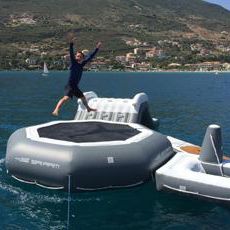 Trampolin Wasserspielgerät