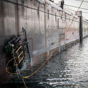 Unterwasser-ROV / zur Rumpf-Reinigung