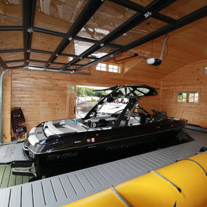 Bootslift - Cantilever - R & J Machine - stegmontiert / Aluminium