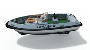 Festmacherboot / Innenborder