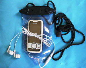 Wasserdichter Beutel / für Mobiltelefone