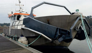 Müllsammelschiff
