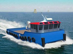 Berufsboot für Fischerei Berufsboot / Katamaran / Innenborder / Diesel