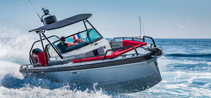 Außenbord-Konsolenboot / zweimotorig / Mittelkonsole / Open