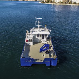 Boot für Aquakulturen