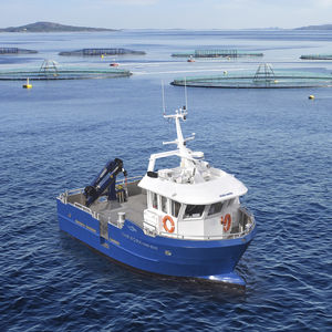 Boot für Aquakulturen