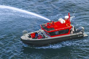 Feuerlöschboot-Berufsschiff 1