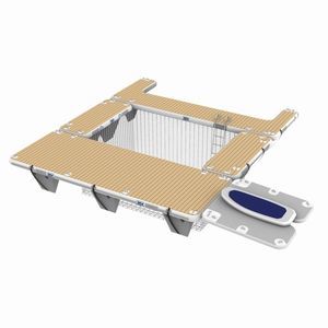 schwimmende Wakeboard Rampe