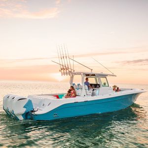 Express Cruiser / Außenbord / dreimotorig / Open / Mittelkonsole