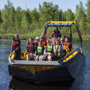 Arbeitsboot Berufsboot / Nutzfahrzeug / Ausflugsboot / Taxiboot