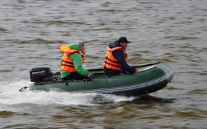 Außenborder-Schlauchboot