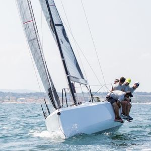 Regatta-Segelboot