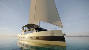 Katamaran-Motoryacht