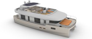 Katamaran-Motoryacht