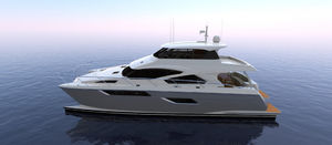 Katamaran-Motoryacht