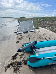 Solarpanel für Boot