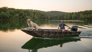 Jon-Boat / Außenborder