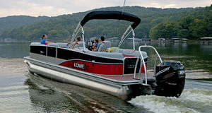 Außenbord-Pontonboot / max. 12 Personen